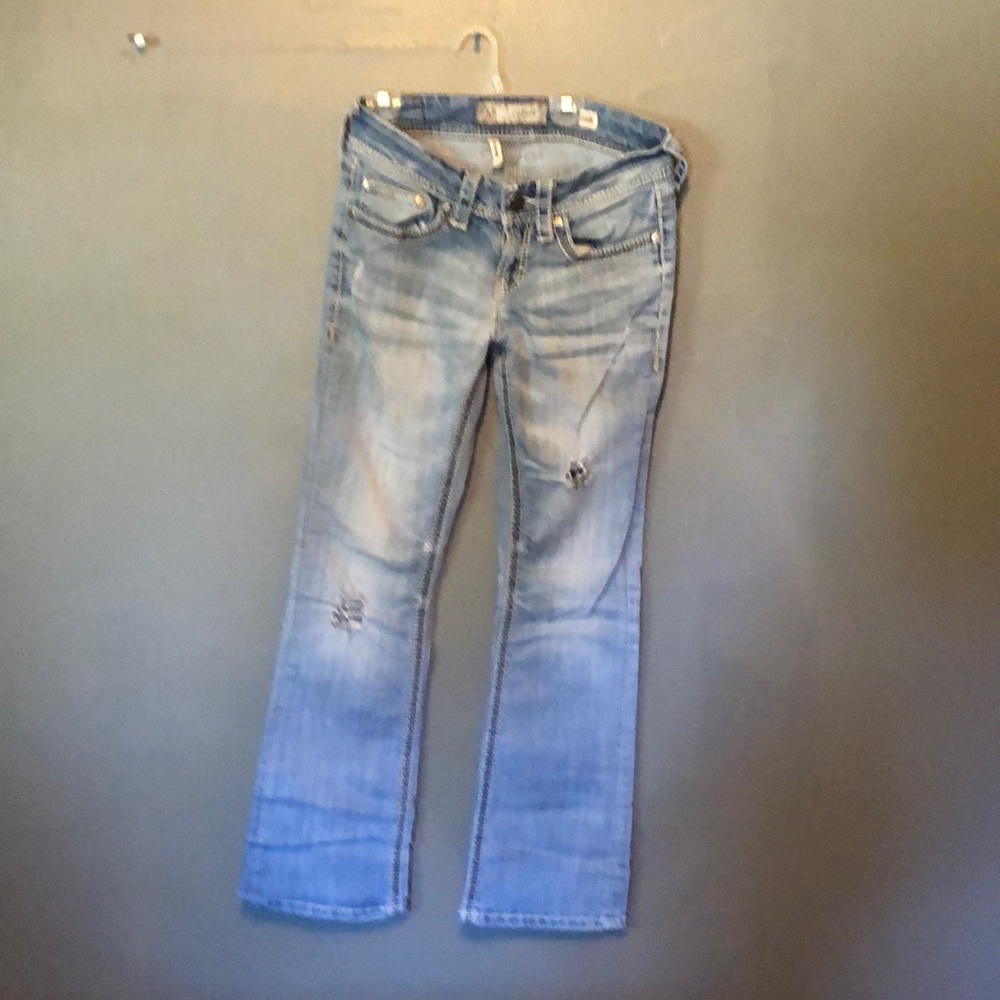 BKE Denim Jean 28R Distressed look